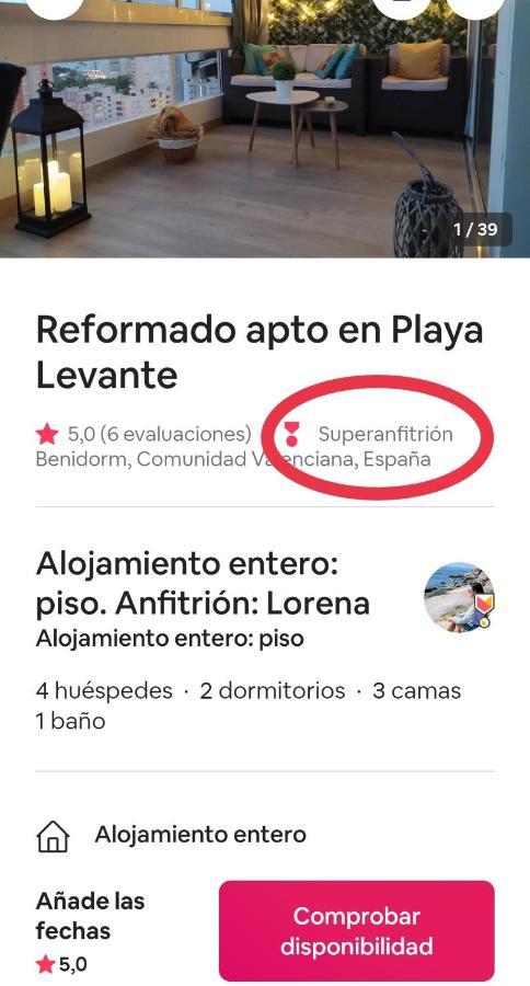 Playa Levante, Recien Reformado Benidorm Exterior photo